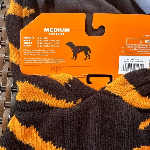 Tiger Dog Sweater/Halloween Costume - Picture 5 of 6